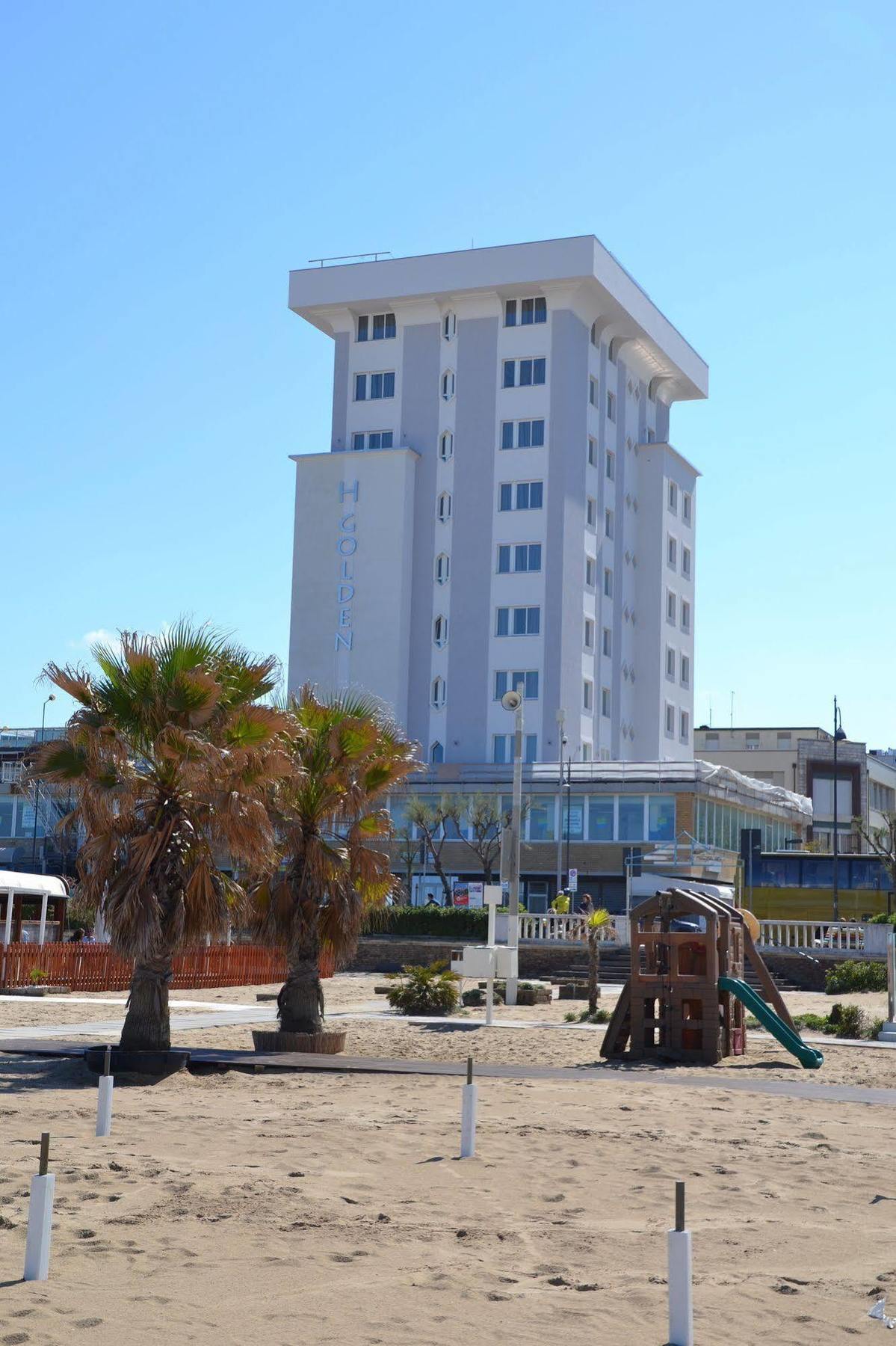 Hotel Golden Римини Экстерьер фото